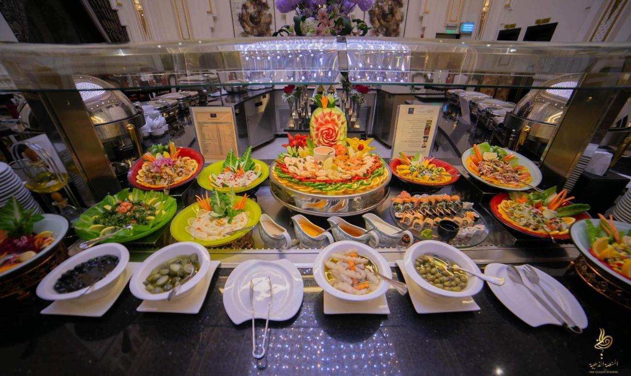 Casablanca Grand Hotel Cidde Dış mekan fotoğraf A buffet at a hotel